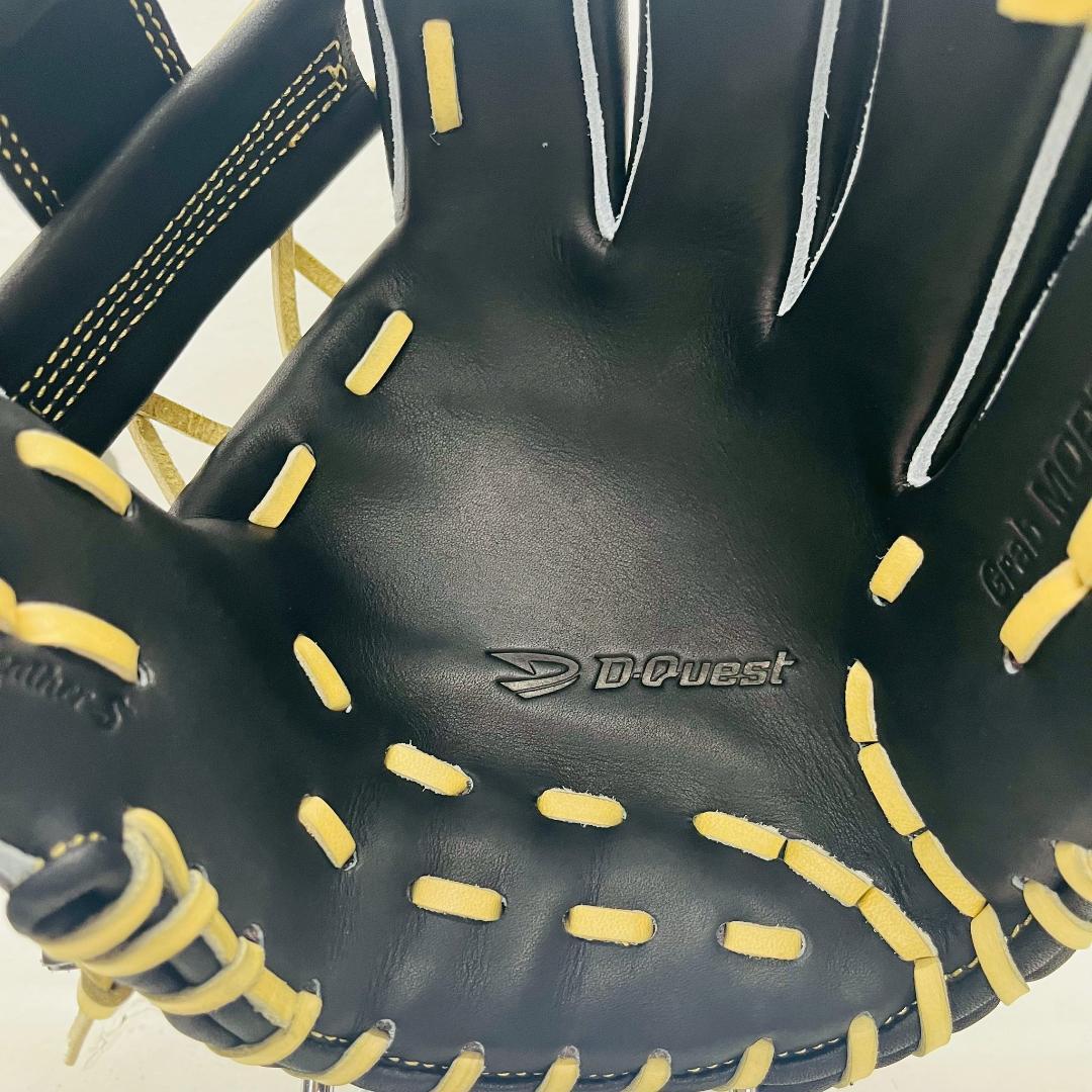 値下げ　特別価格　ディークエスト　PHR-290　軟式用　内野手用　ブラック