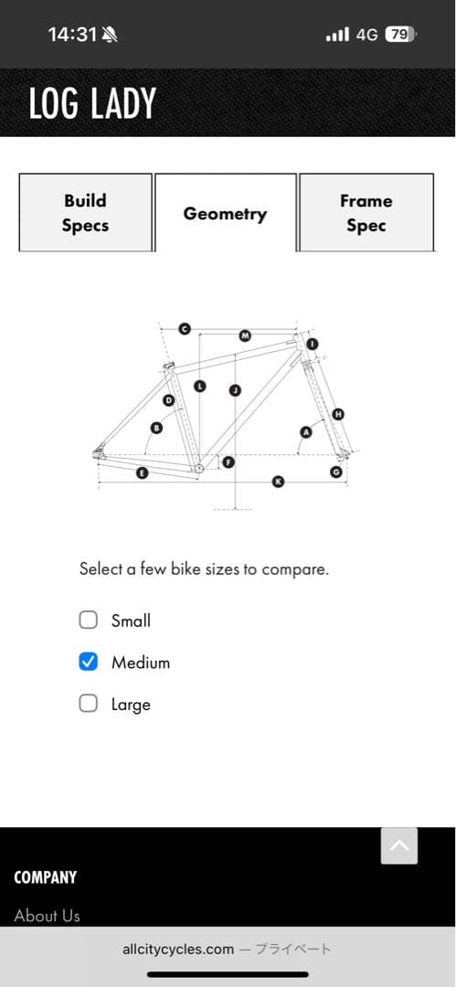 ALL CITY フレーム