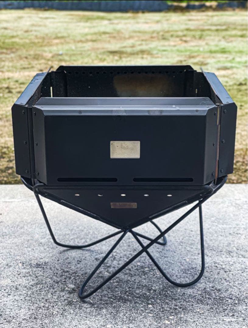 スノーピーク焚き火台L フローガ　ペレットシステム　ブラック　セット