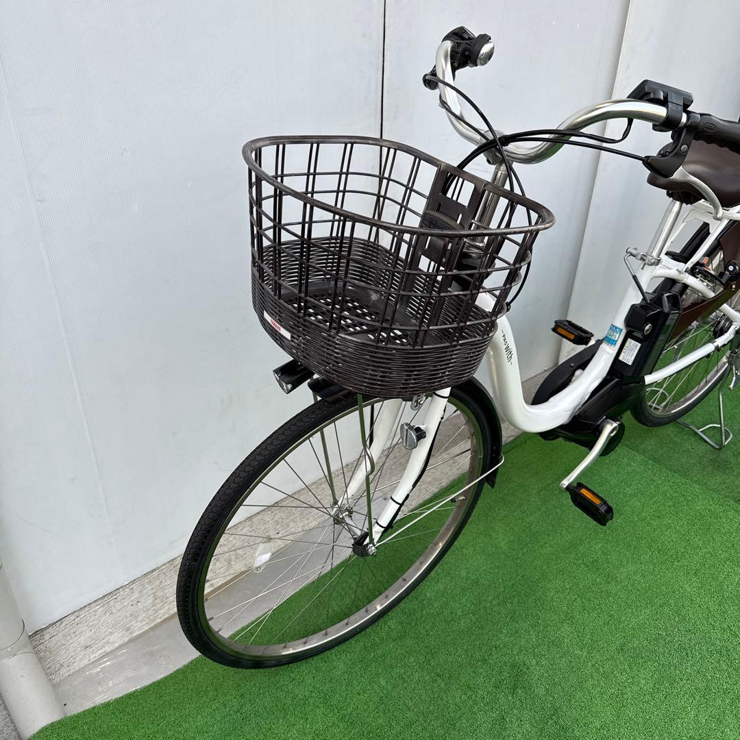 YAMAHAヤマハ電動アシスト自転車26インチ 12.3Ah ホワイト