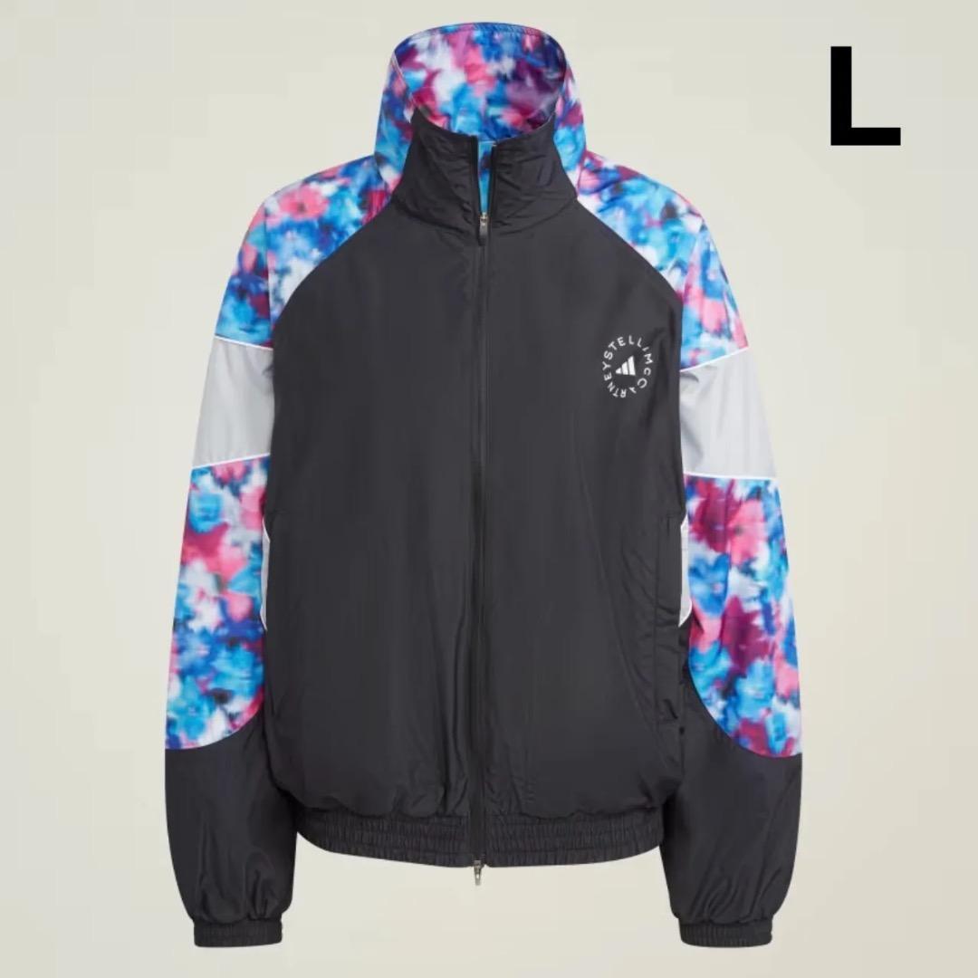 L アディダス×ステラマッカートニー　ナイロンジャケット　ウインドブレーカー