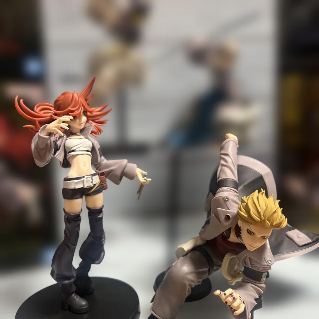 ガチアクタ　フィギュア　4点　ルド　ザンカ　エンジン　リヨウ　カード付き