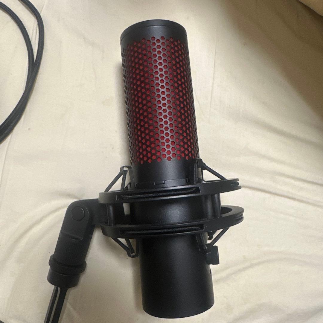 【美品】HyperX QuadCast2 コンデンサーマイク ゲーミングマイク