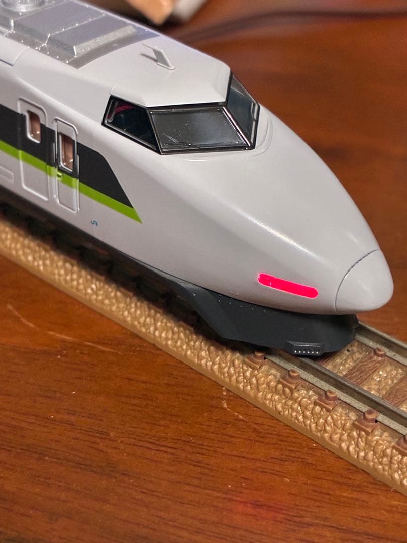 ト*読様 JR100系 山陽新幹線 フレッシュグリーンセット　ライト点灯動力動作