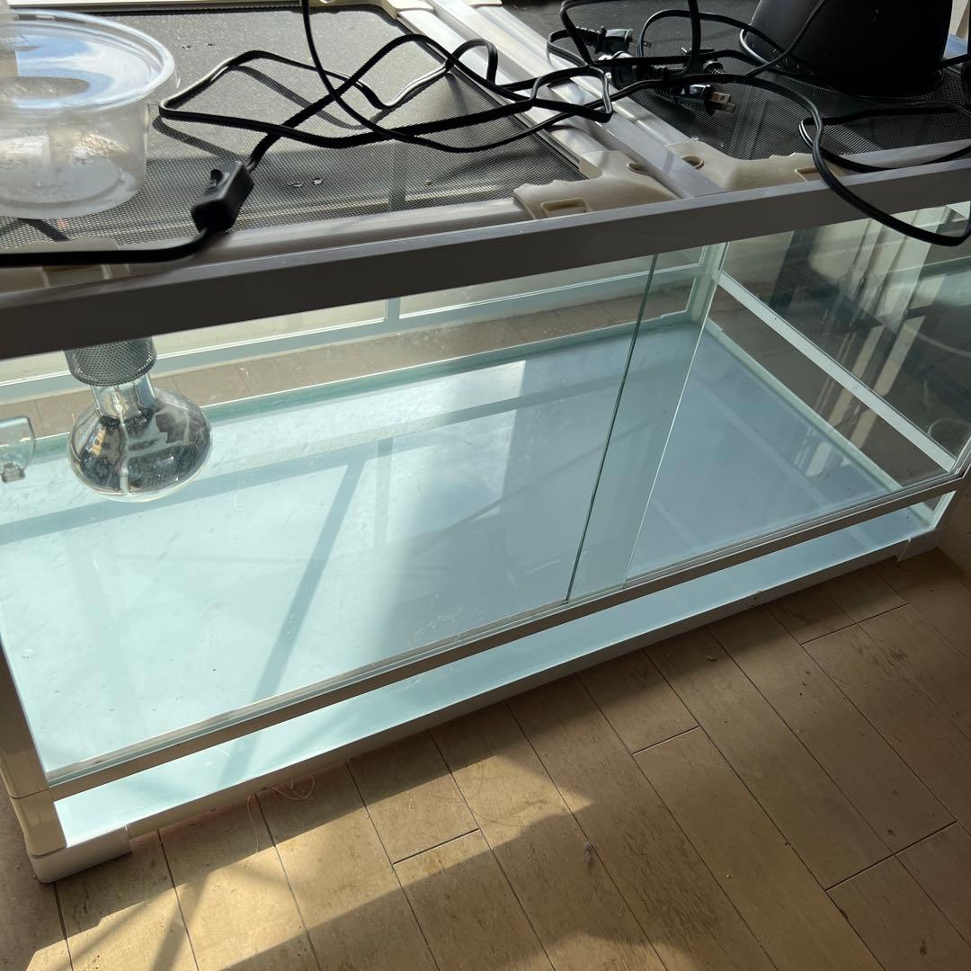 【引取り限定】爬虫類ケージ２つセット95✖️45✖️45