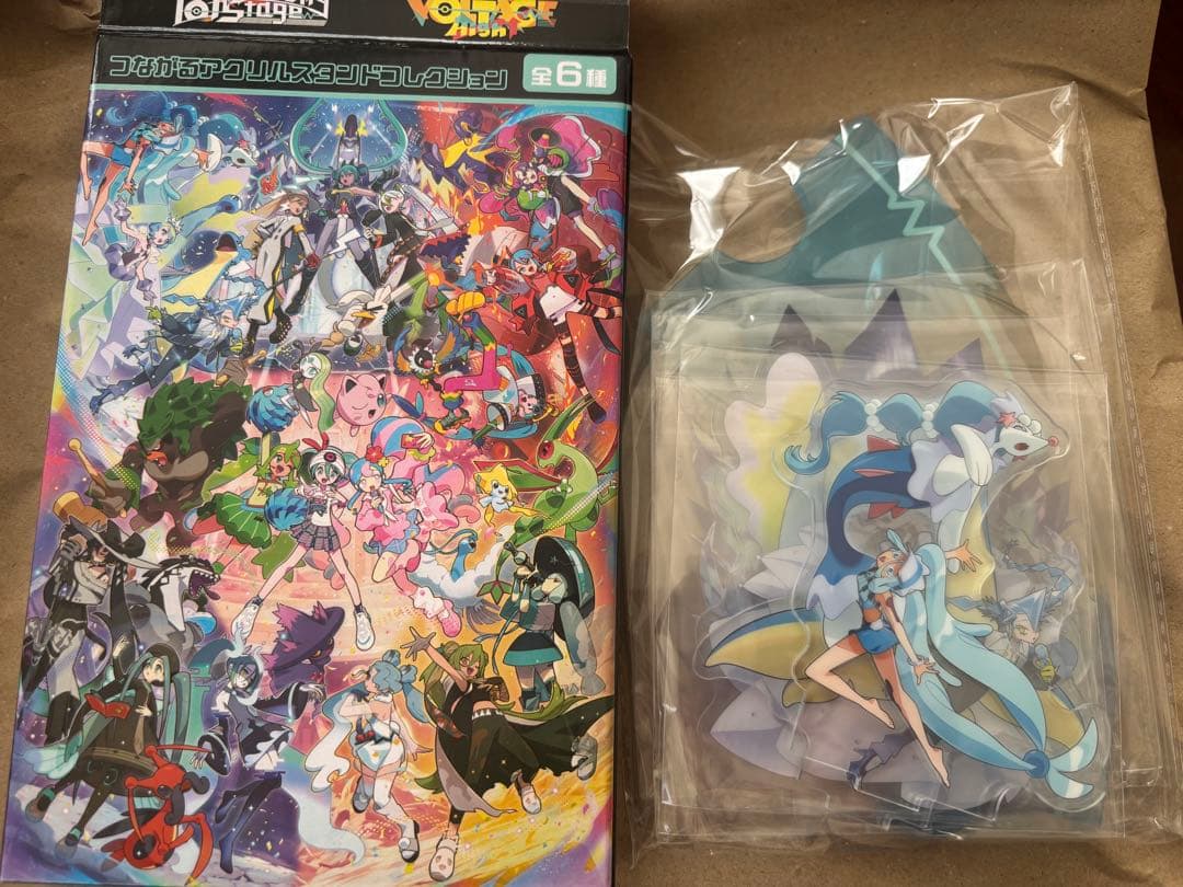 ポケミク　つながるアクリルスタンドコレクション　全6種類セット　コンプリート