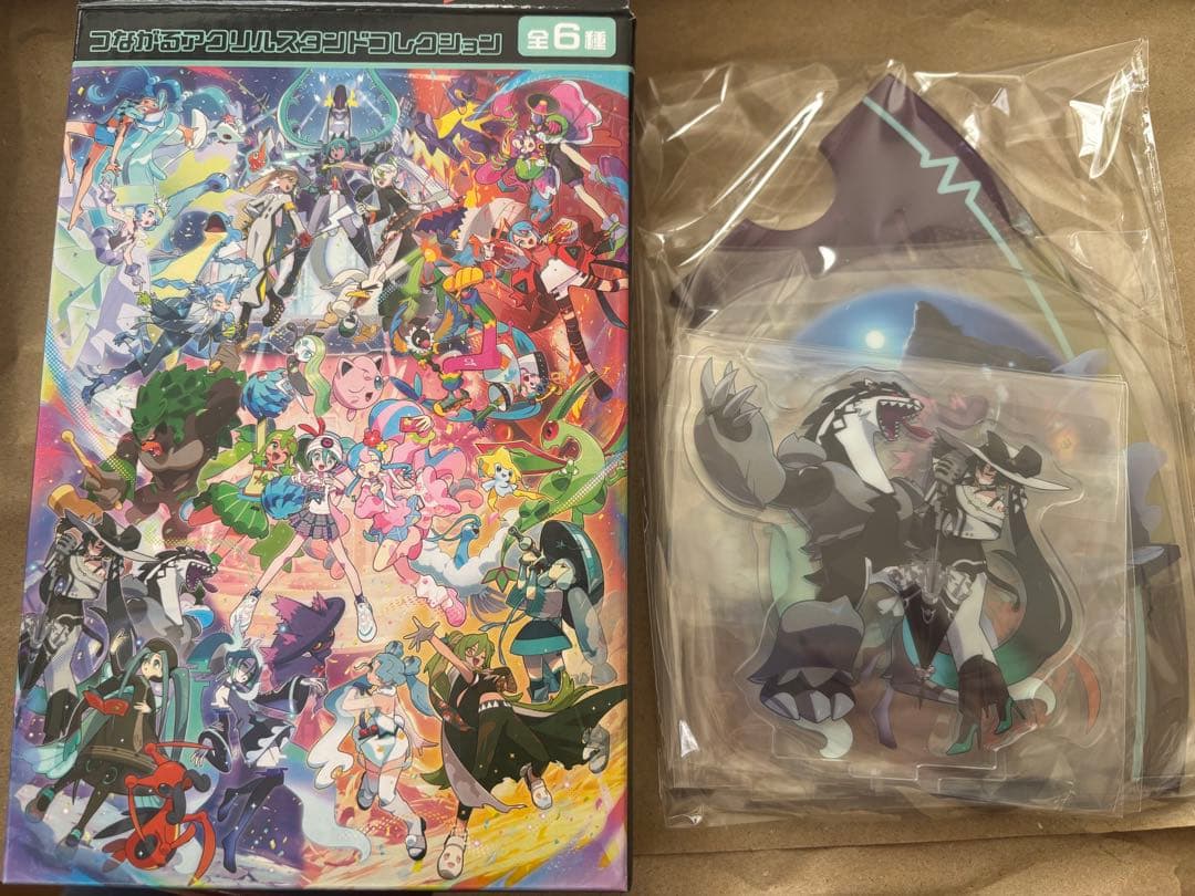 ポケミク　つながるアクリルスタンドコレクション　全6種類セット　コンプリート