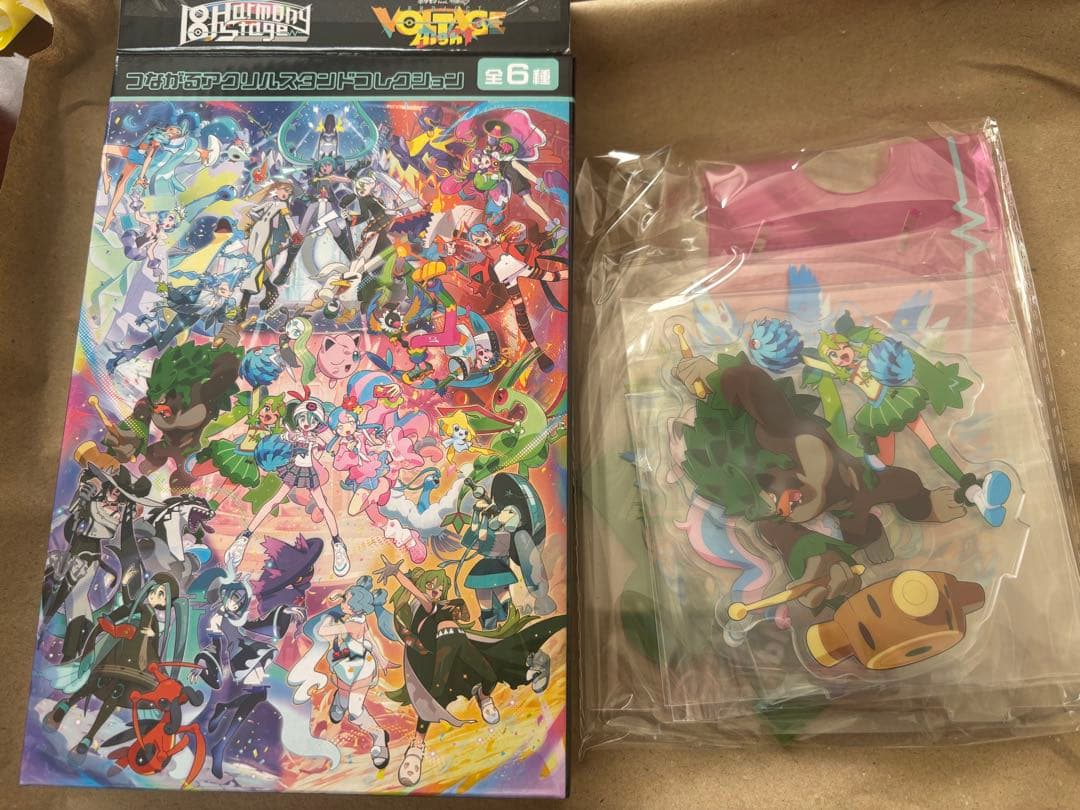 ポケミク　つながるアクリルスタンドコレクション　全6種類セット　コンプリート