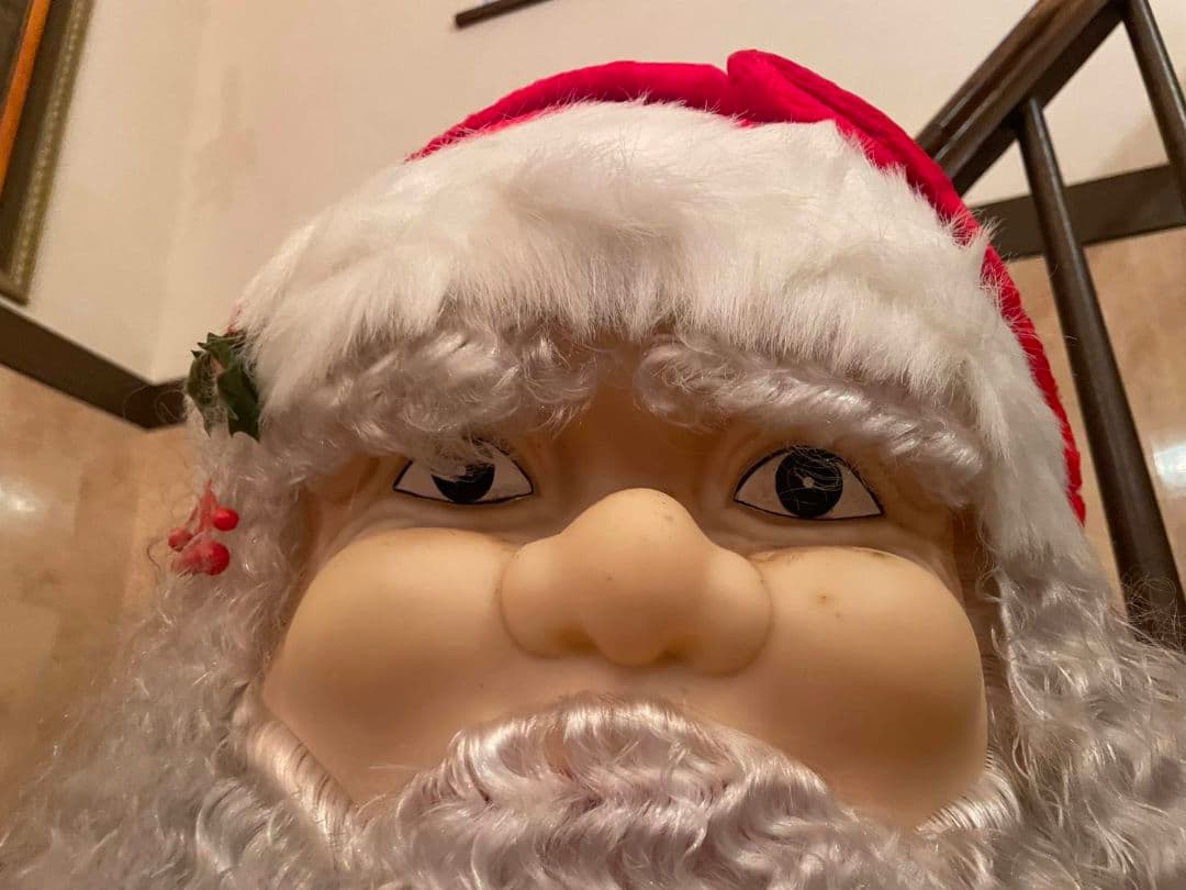 高さ205cm サンタクロース　人形　店舗用