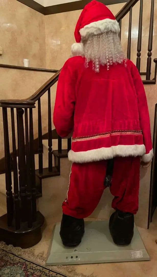 高さ205cm サンタクロース　人形　店舗用