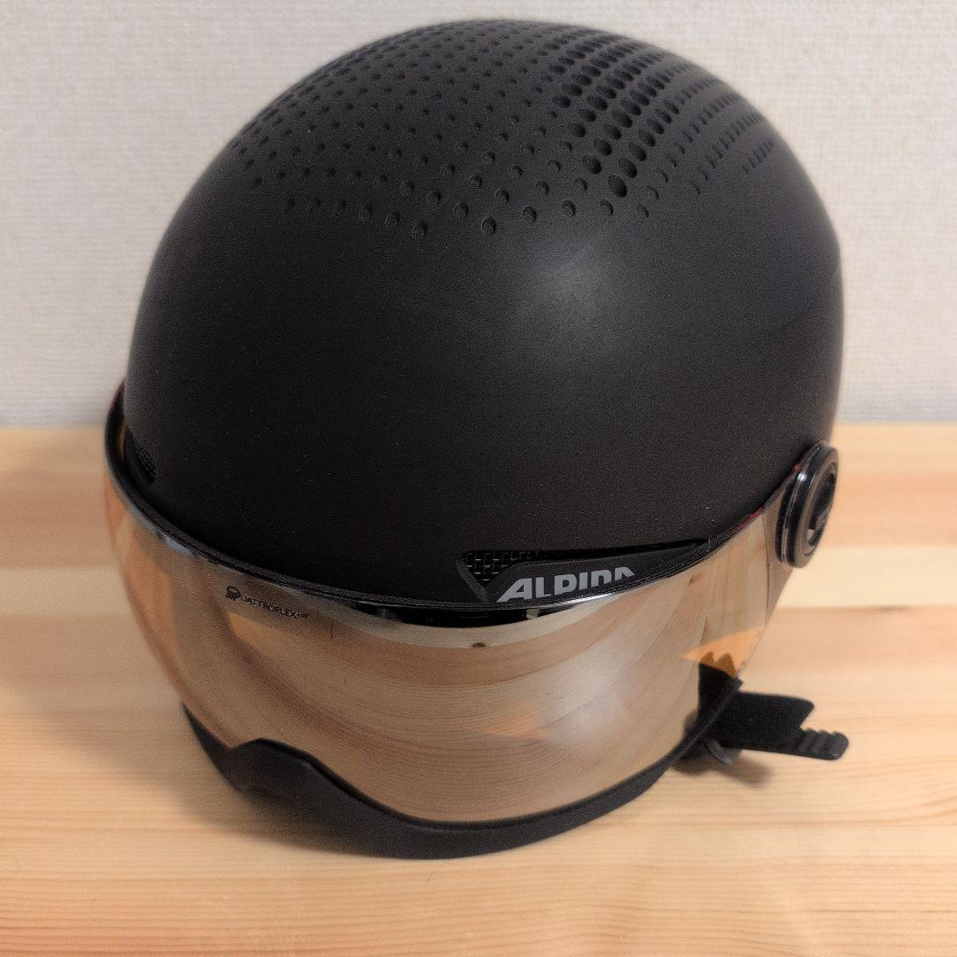 ALPINA スノーボード バイザー付 ヘルメット 58-61cm