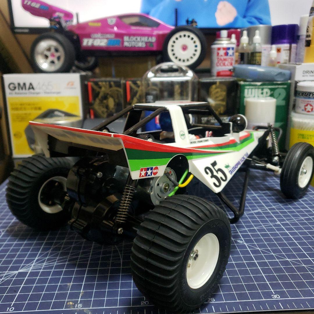 タミヤ　グラスホッパー　フルベア 540SHモーター 付き　未走行車　全部セット