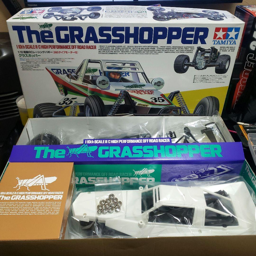 タミヤ　グラスホッパー　フルベア 540SHモーター 付き　未走行車　全部セット