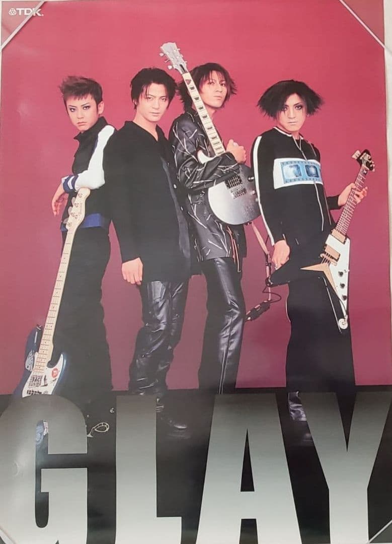 GLAY グレイ TDK非売品 B2ポスター １０枚セット まとめて(画像①②)