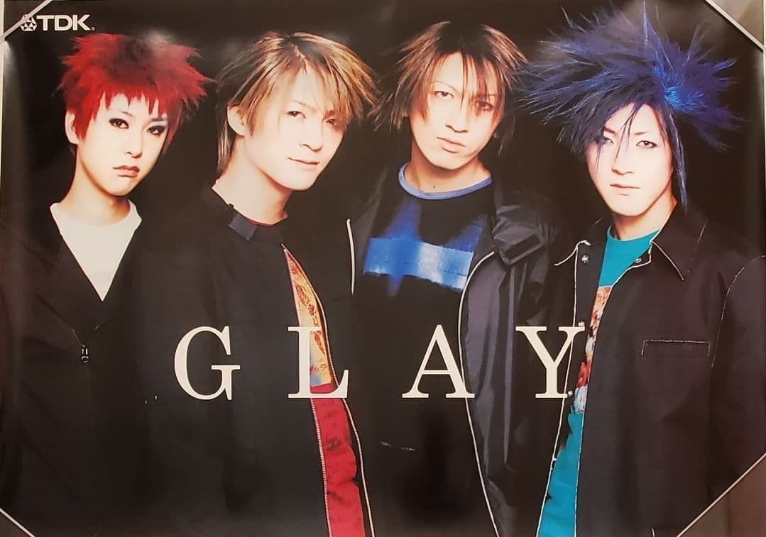 GLAY グレイ TDK非売品 B2ポスター １０枚セット まとめて(画像①②)