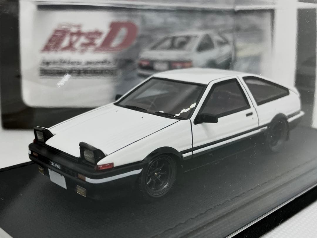 1/43★イニシャルD★トヨタ スプリンタートレノ★AE86★頭文字D★藤原拓海