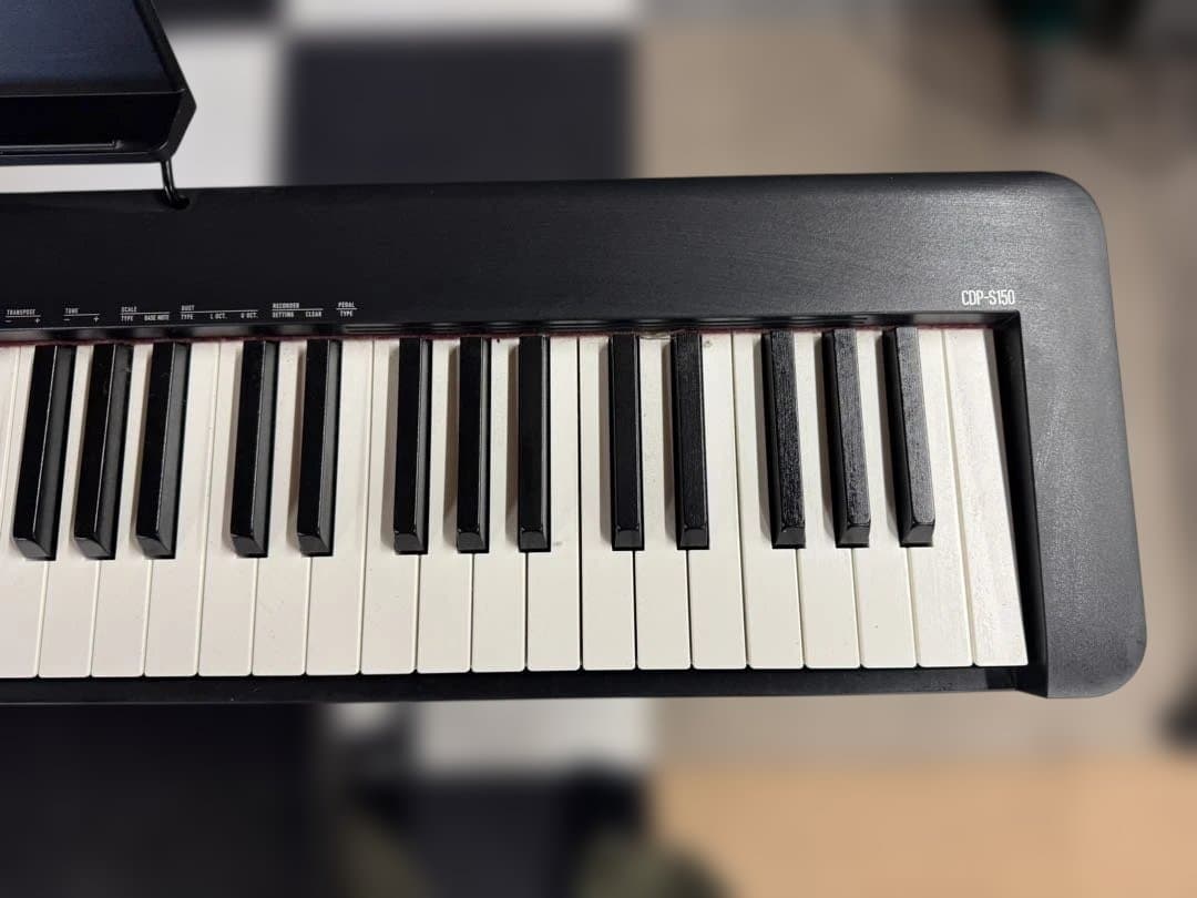 【訳あり品】E218 CASIO CDP-S150BK 電子ピアノ　ピアノ