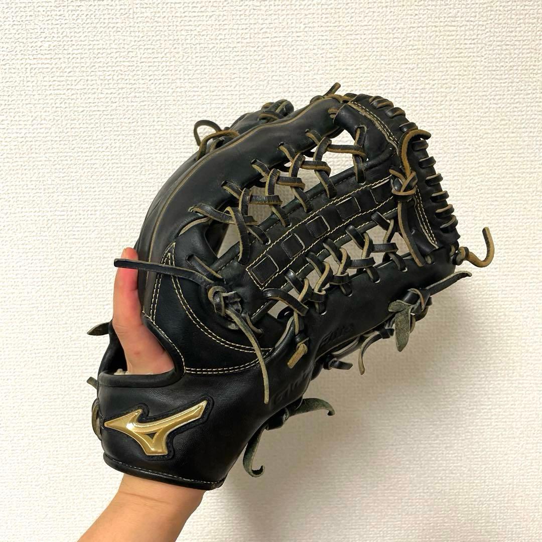 351 ミズノ グローバルエリート 即戦力 軟式 外野手用グローブ