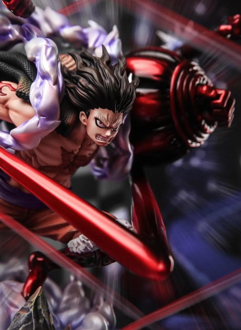 ワンピース ニカ ルフィ ギア4 スネイクマン フィギュア ガレージキット