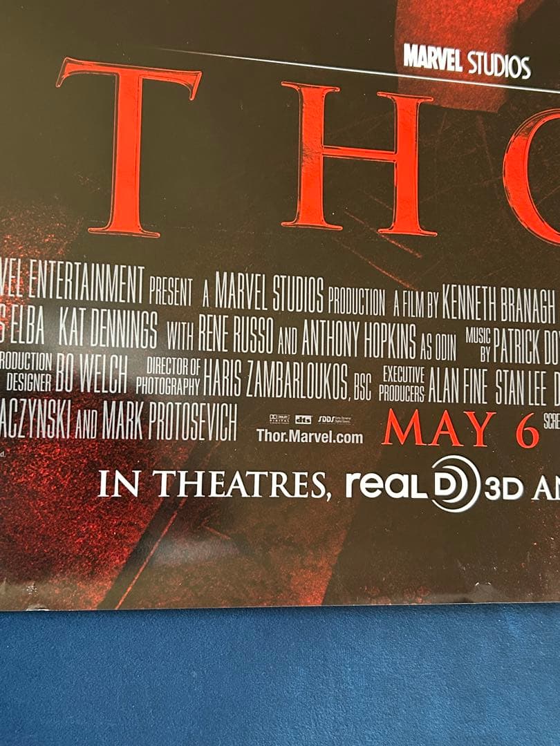 マイティ・ソー　USオリジナル映画ポスター