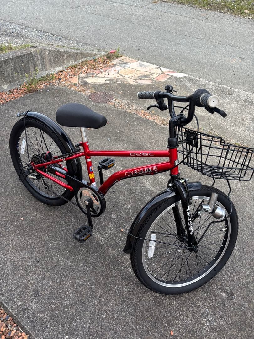 『引取限定』あさひ購入 ドライドビート 22インチ レッド