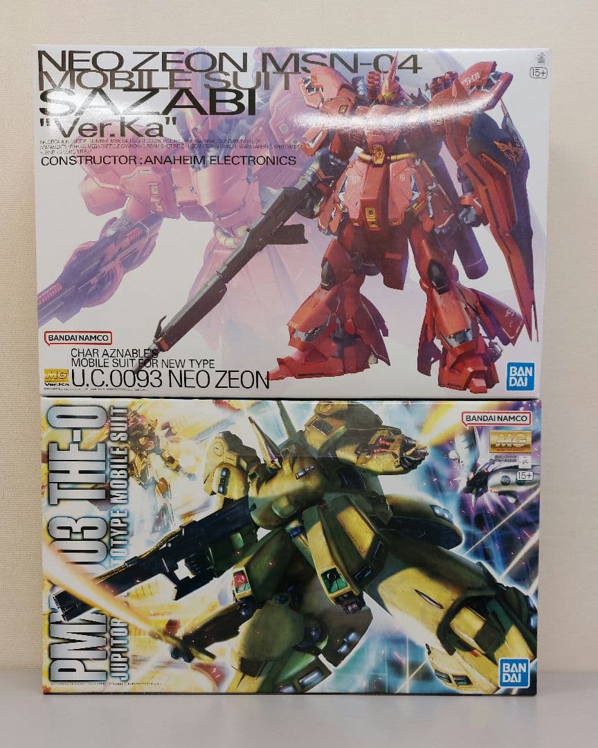 新品　MG 1/100 ジ・O　MG 1/100 サザビーVer.ka