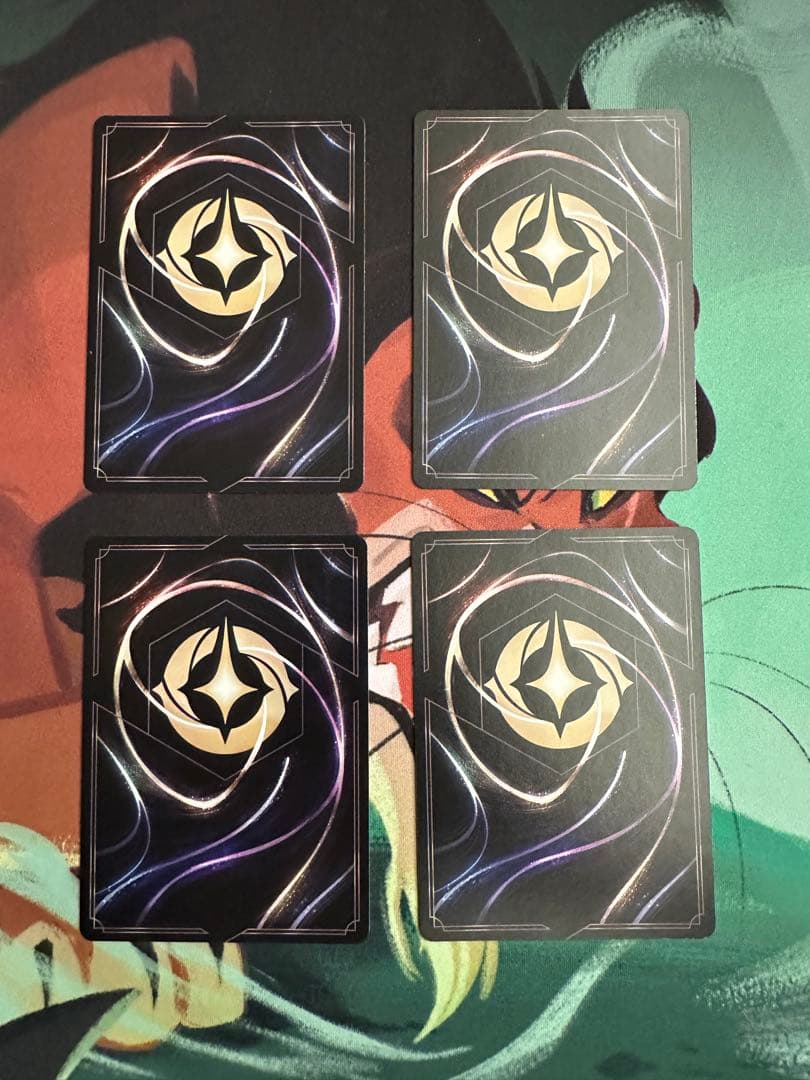 ディズニー　ロルカナ　ディアブロ×4枚（内1枚foil）　レジェンダリー