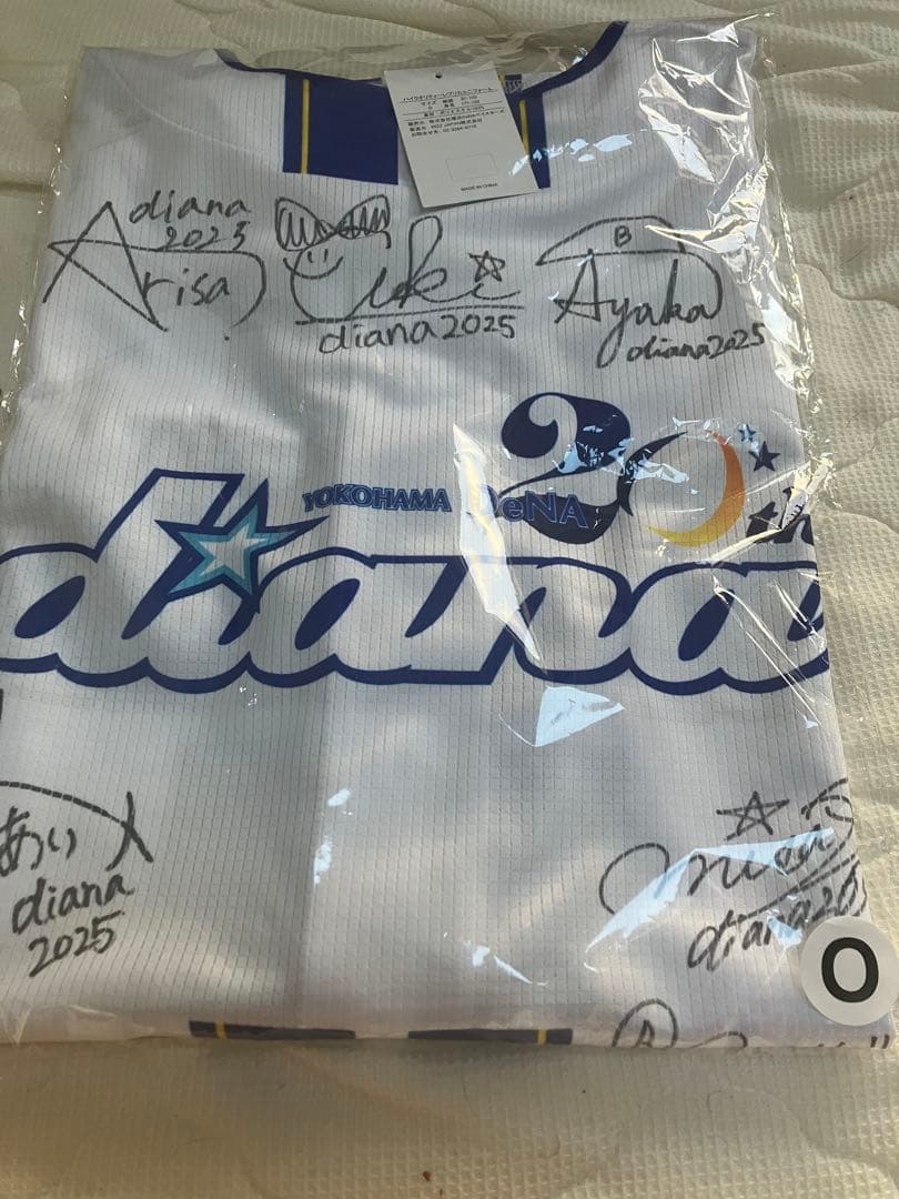 横浜Diana 20周年記念ユニフォーム Ｏ