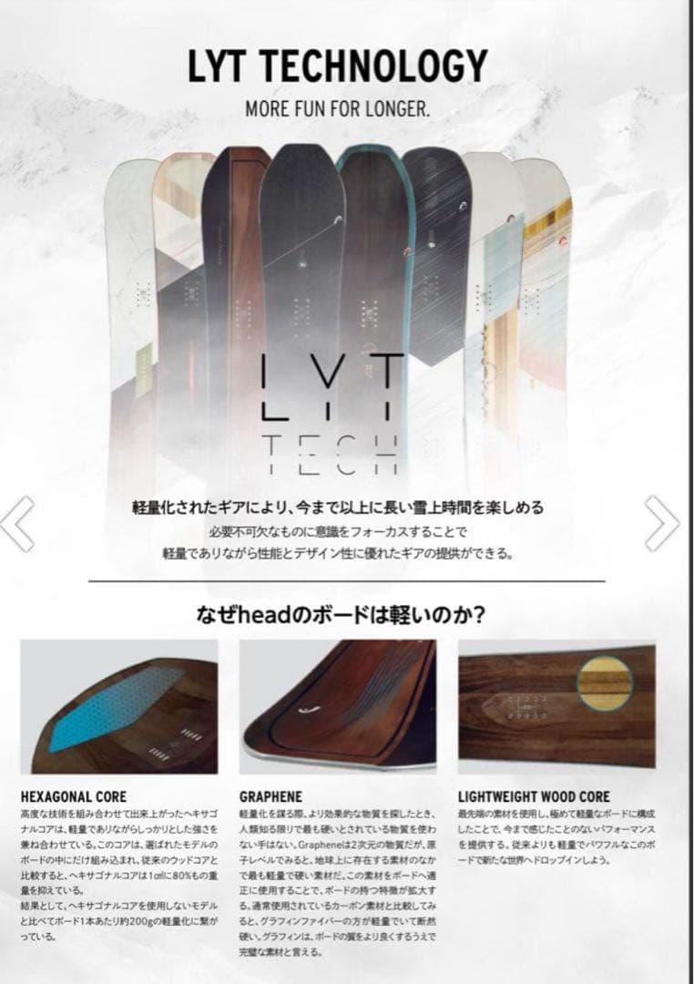 HEAD スノーボード 138ビンディング付き