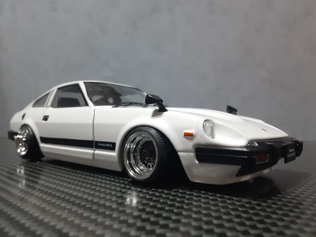Hachette 1/24 フェアレディ280Z-L カスタム改 ローダウン