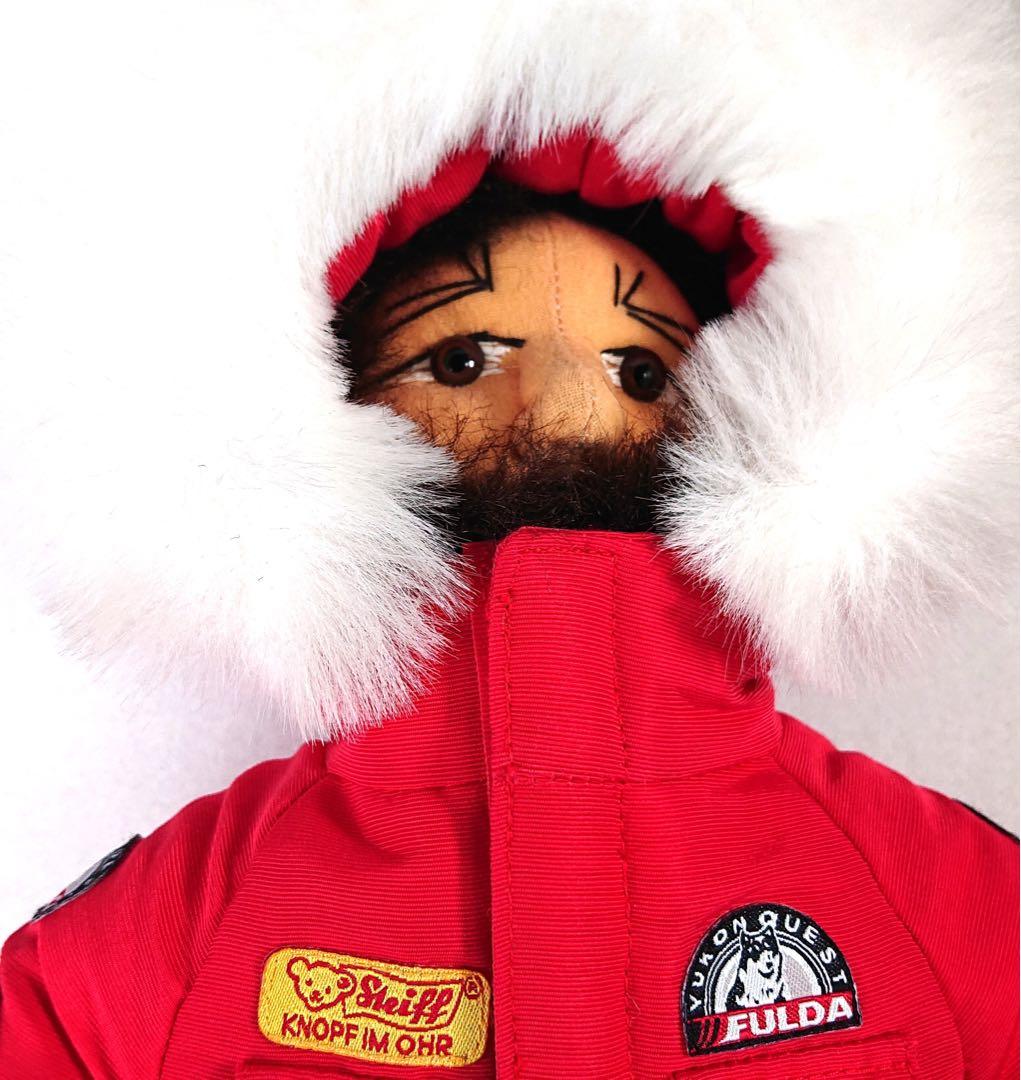 シュタイフ FULDAコラボ ハスキー犬2マッシャードール1そり1