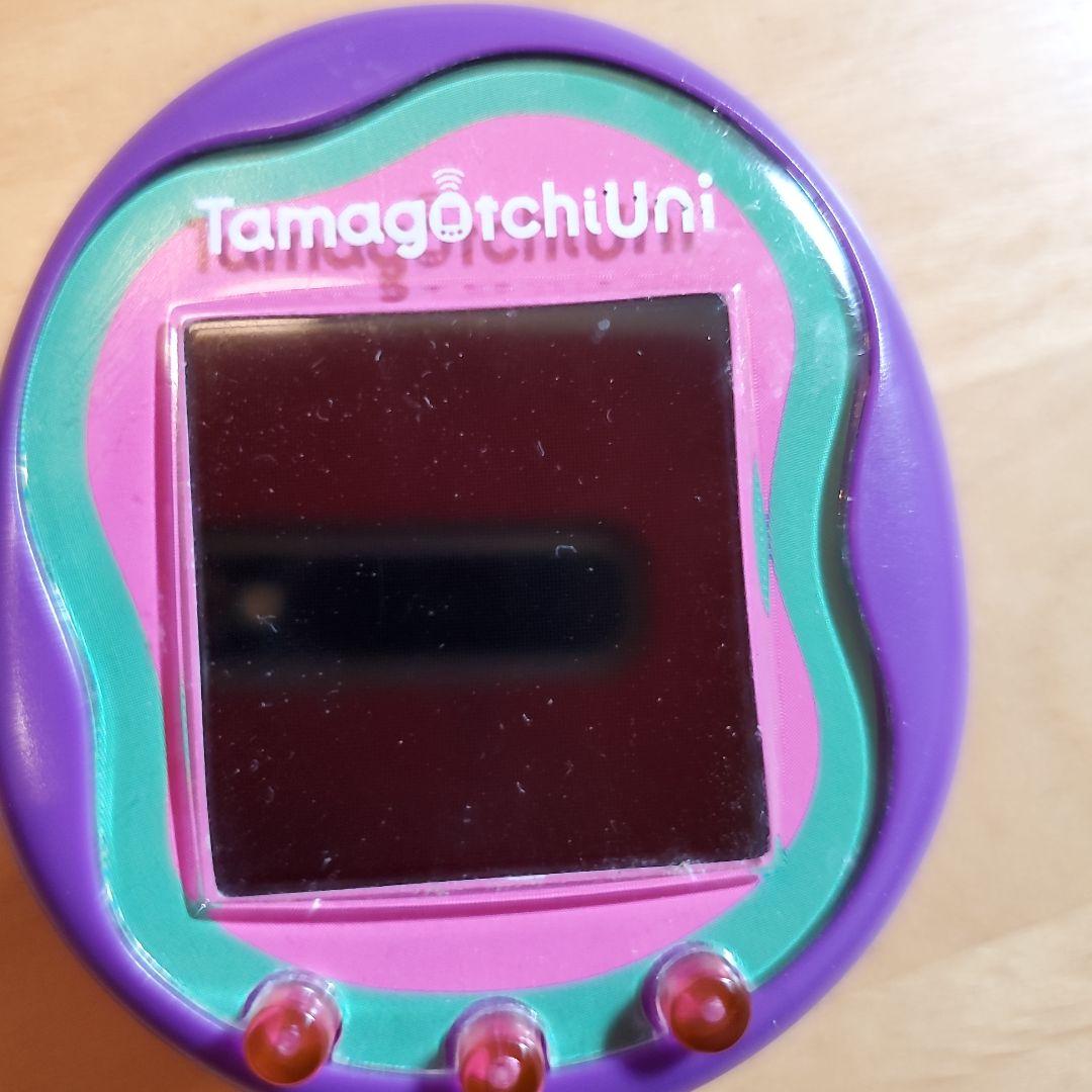 Tamagotchi Uni パープル　バンダイ　たまごっちユニ