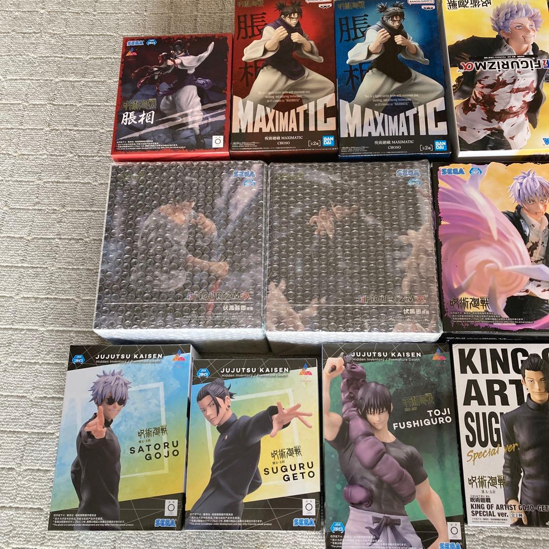 呪術廻戦　フィギュアセット