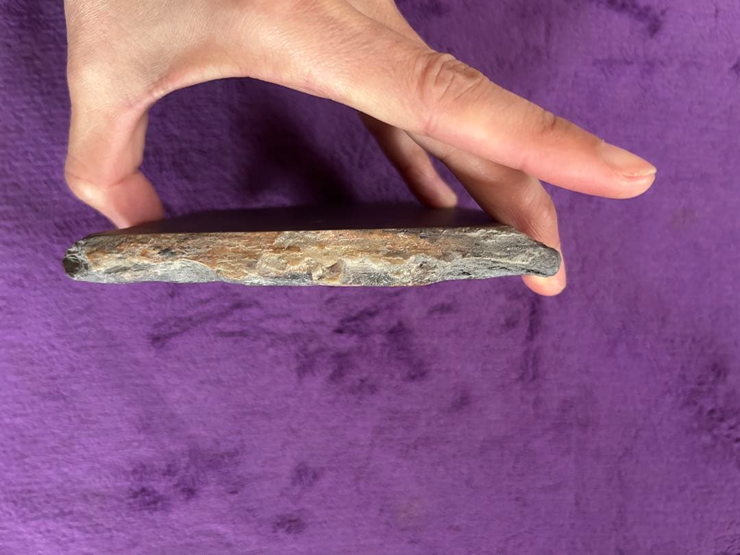 端渓 老抗上腊 銀線入り 硯 原石 書道 研究