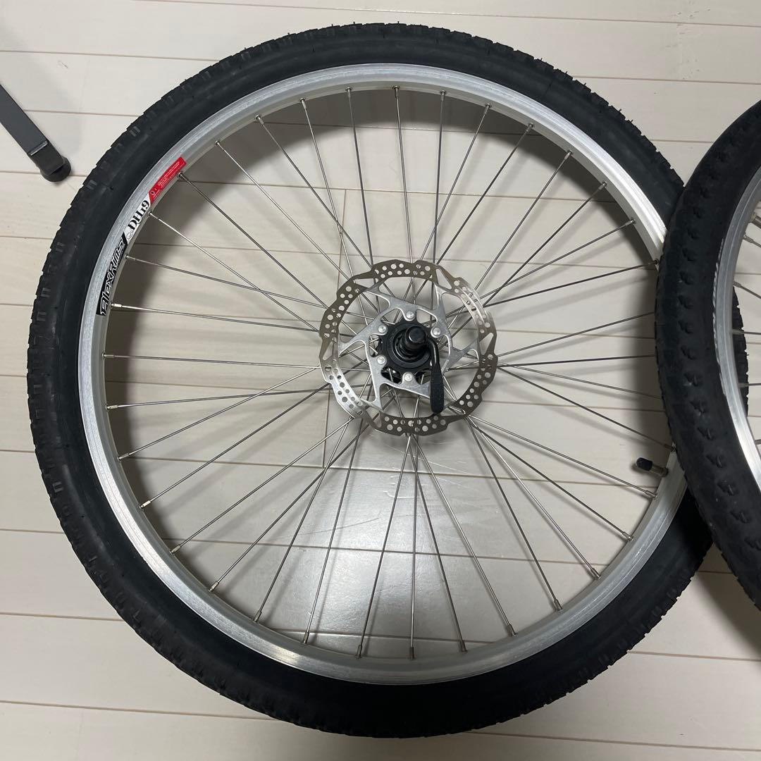 26インチ マウンテンバイク ホイールセット