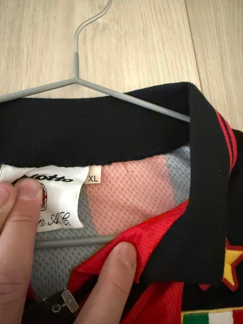 新品タグ付き　96-97 ミラン　バッジョ選手　ユニフォーム