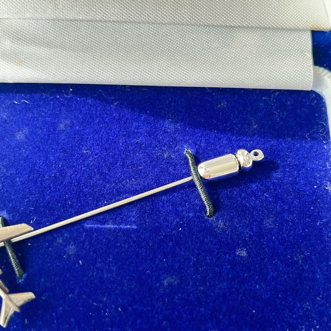 限定品　ANA 全日空　B727　退役記念スティックピン シルバー　銀製