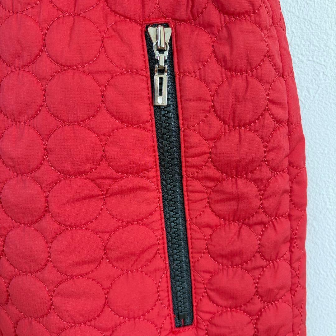 美品！ランバンスポール38 フード付キルティング中綿　裏地蓄熱保存ワンピース