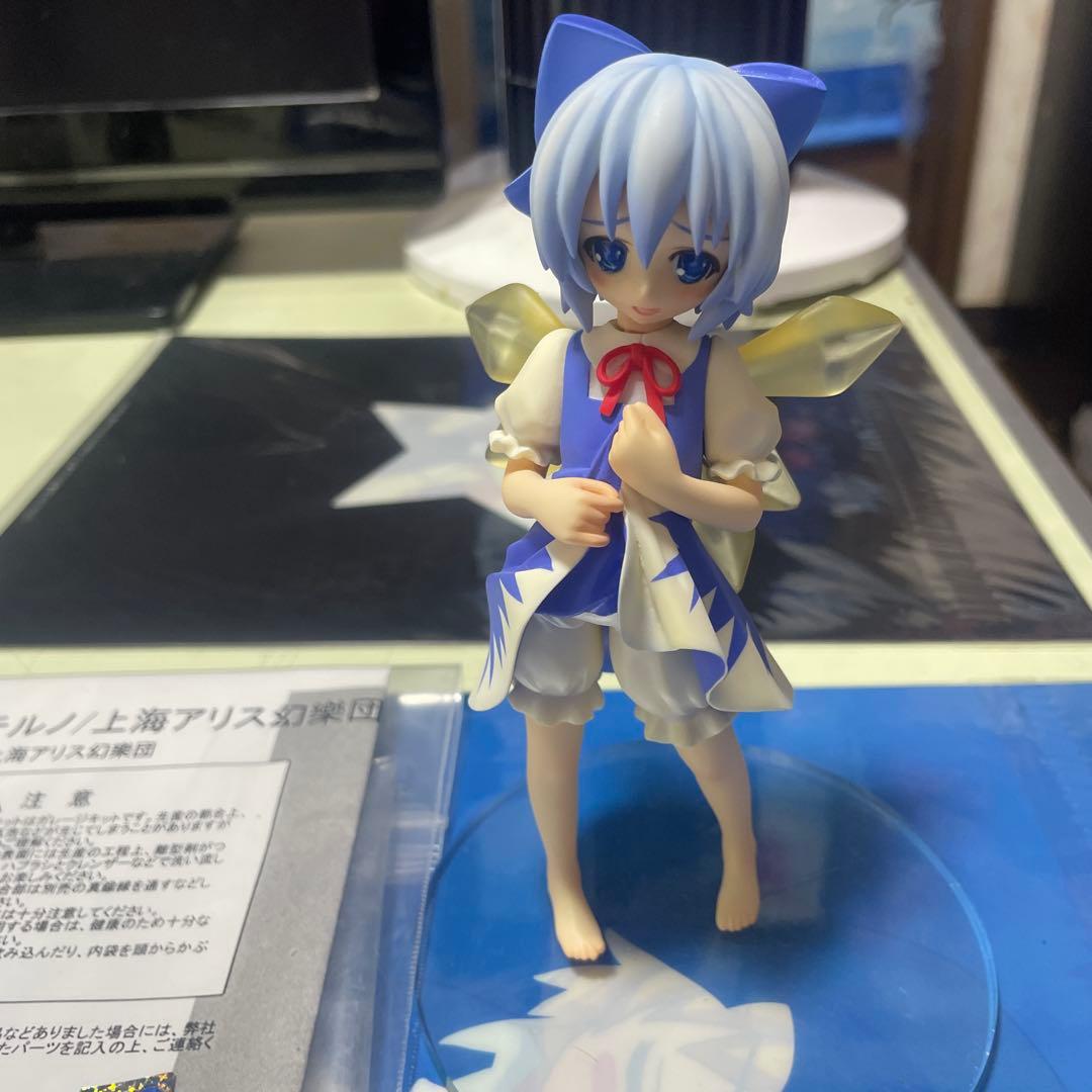 たくしあげチルノ 「東方Project」 ガレージキット　完成品　温泉天国