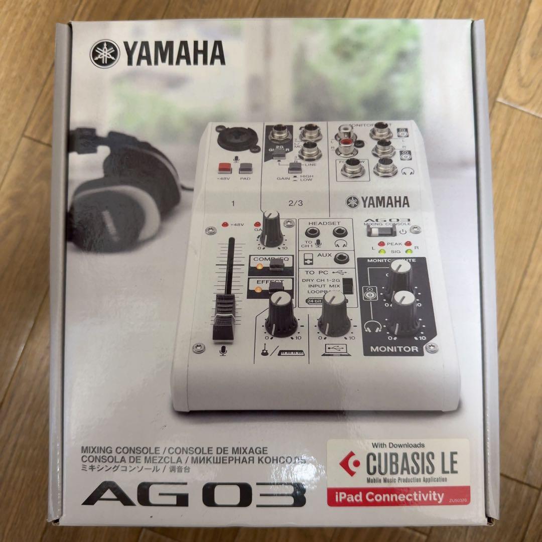 平日限定値下げ YAMAHA AG03 ミキシングコンソール