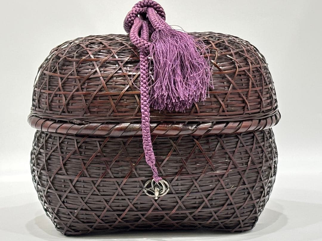 茶道具 茶籠 吉川日月 御所篭 野点籠 茶籠一式セット 紙箱