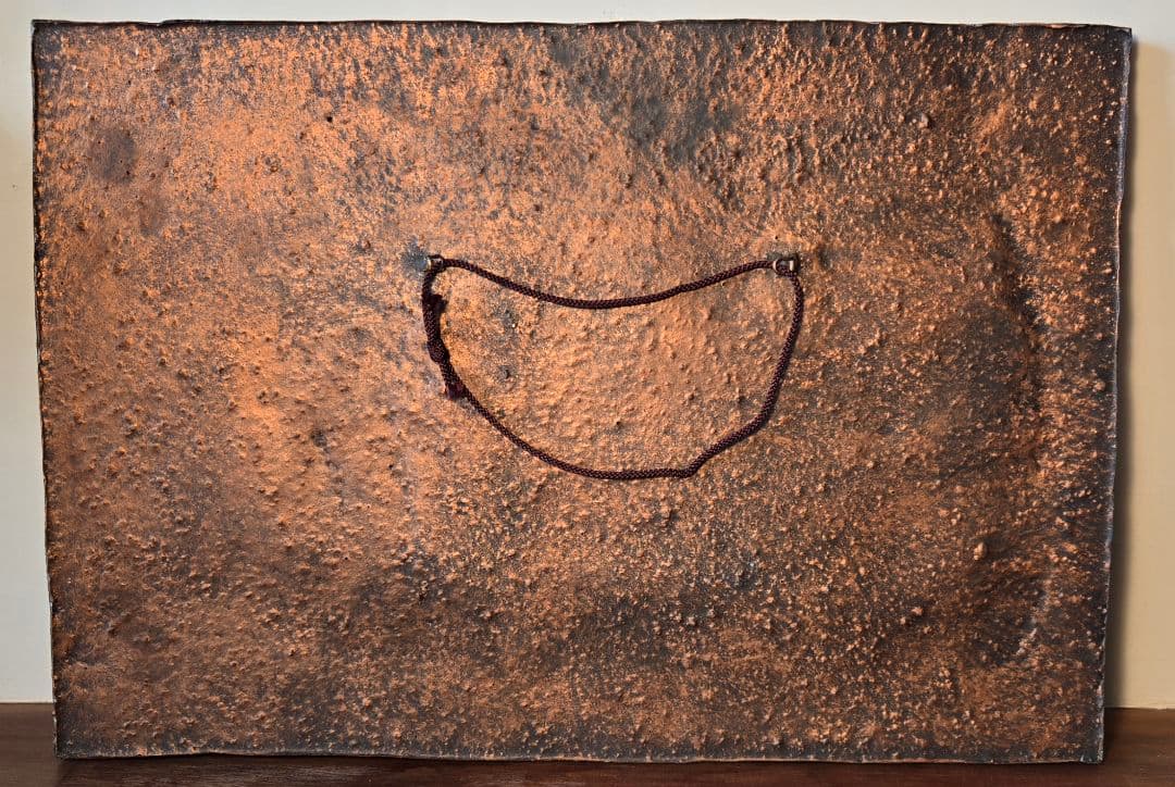 銅製風 浮彫 農作業の女性たち