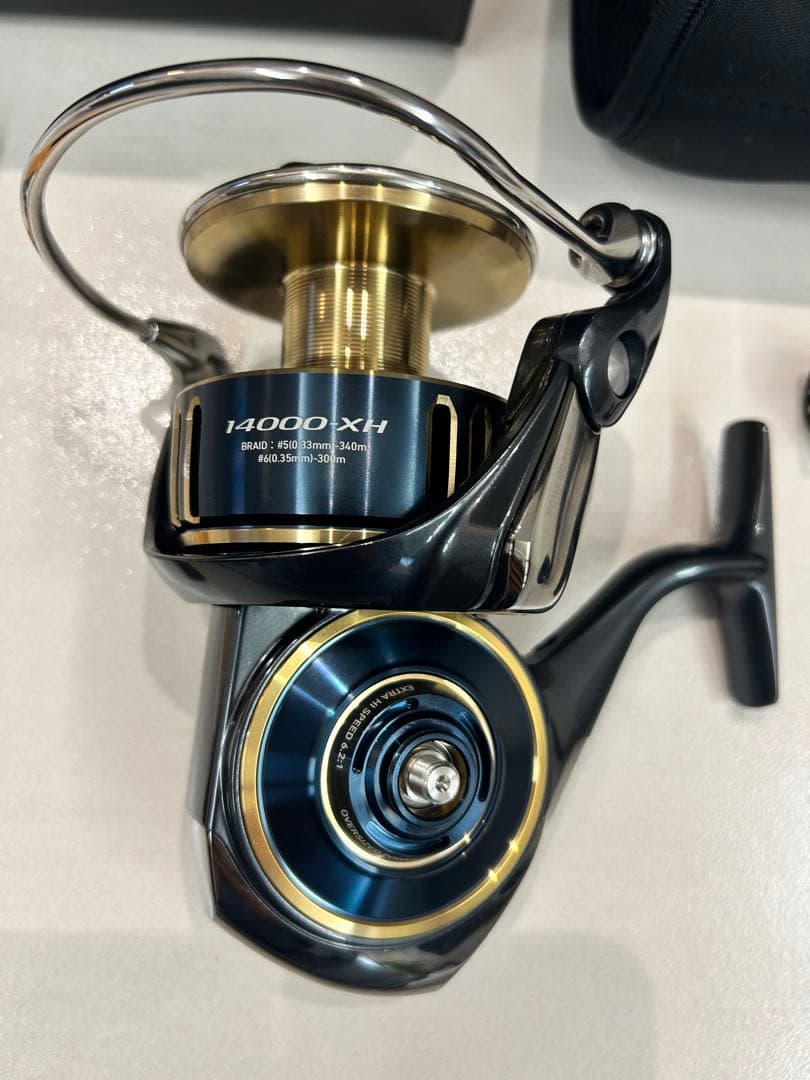 ダイワのスピニングリール「25 SALTIGA 14000-XH」