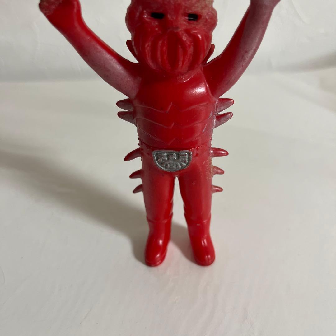 ⚠️当時物・レア‼️仮面ライダー　ショッカー怪人　ムカデラス　ミニソフビ　昭和レトロ