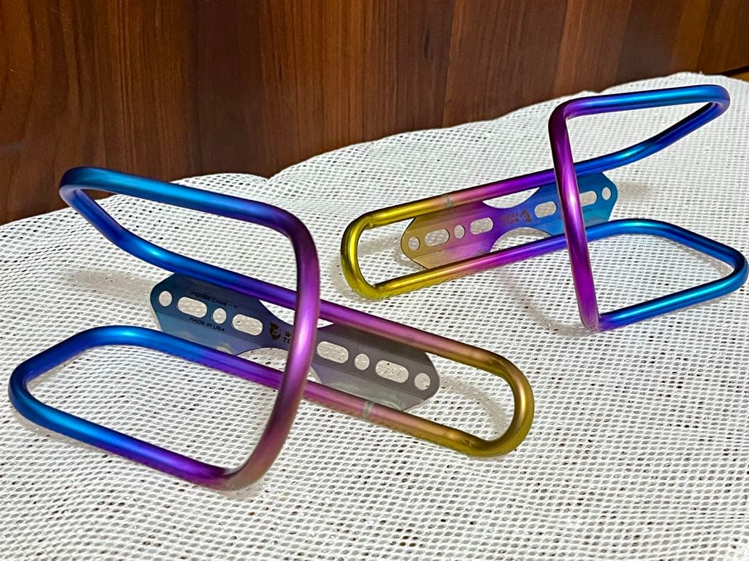 Morse Cage Ti ウルフトゥース ボトルケージ チタン 2個セット