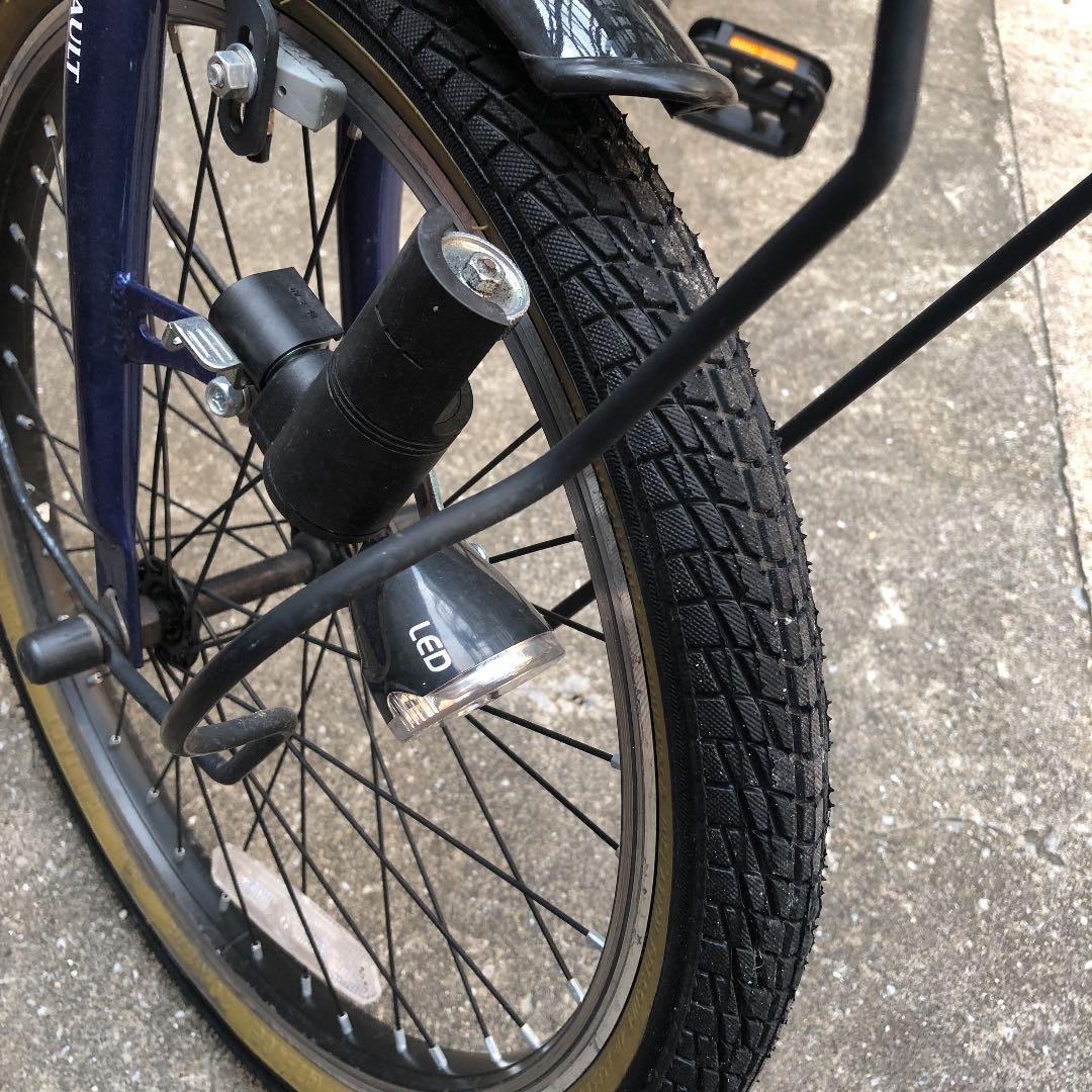 中古 自転車 ネイビー  20インチ  ネイビー