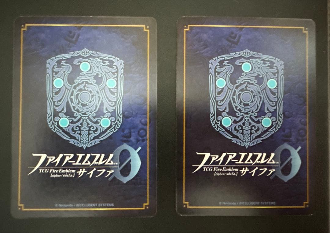 ファイアーエムブレムサイファ 第5弾 サザとミカヤSR＋ 繋ぎ絵