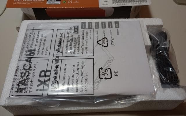 TASCAM iXR 未使用品
