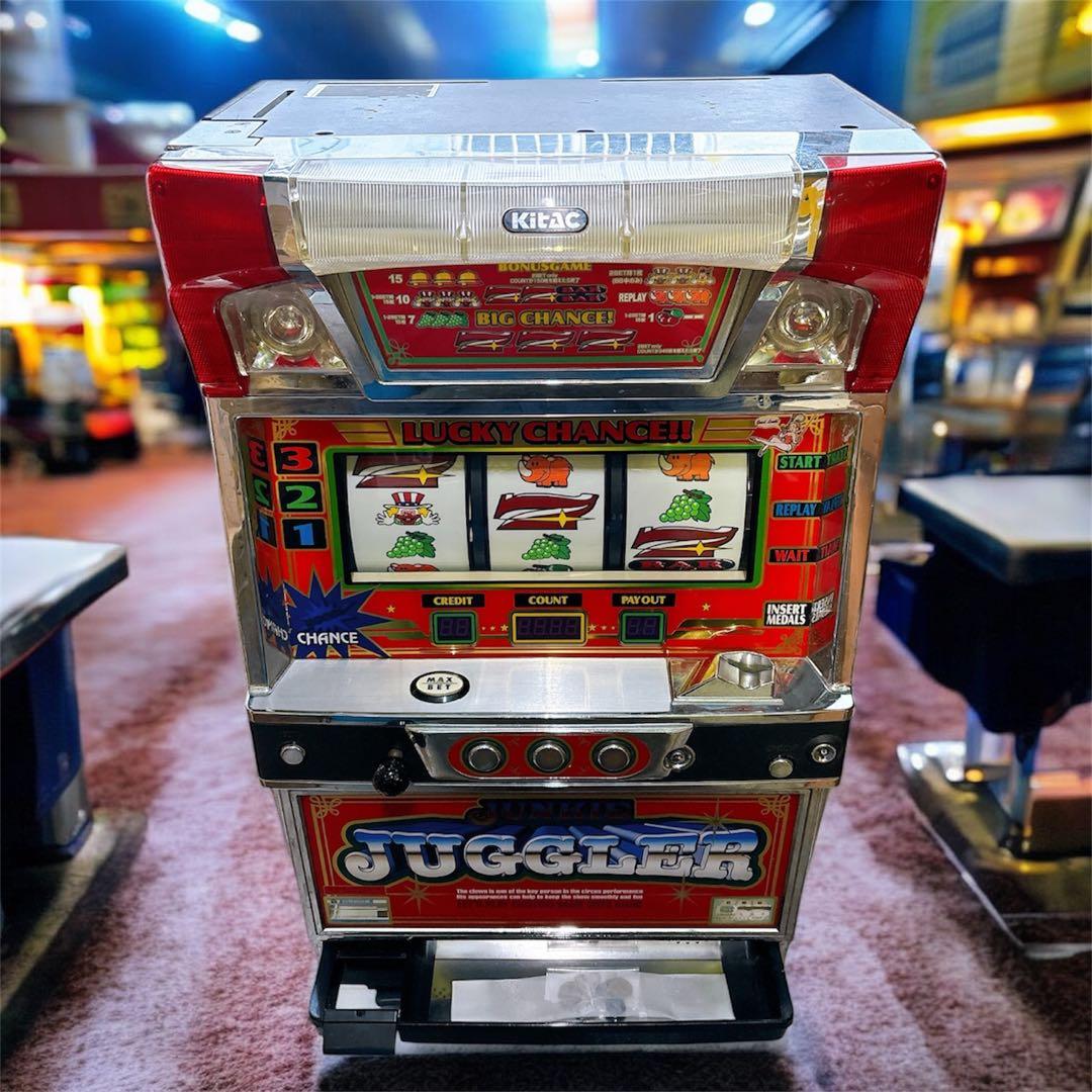 ジャンキージャグラーⅢ 実機 鍵付き 5号機 非メダルレス