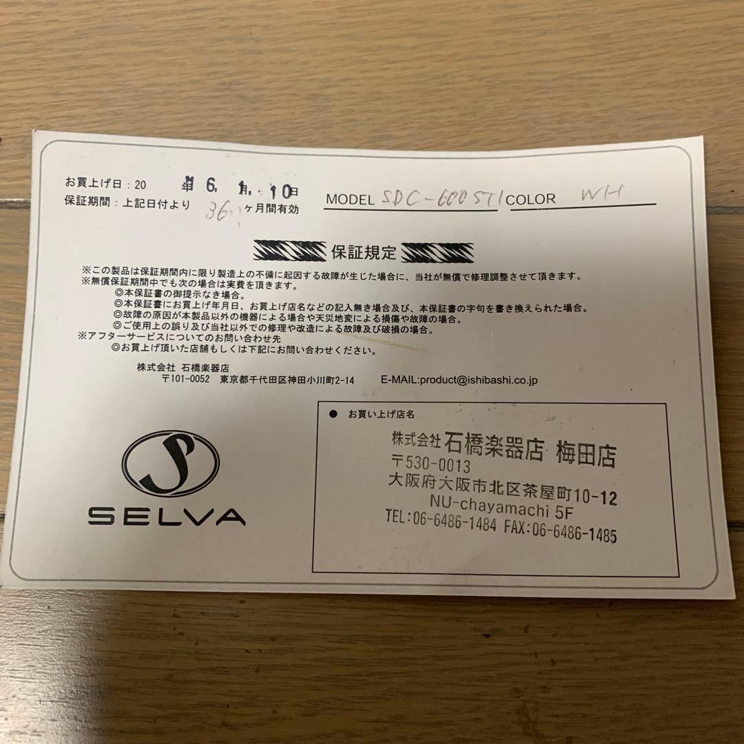 SELVA エレキギター　SDC-600